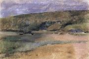 Edgar Degas, Cliffs at the Edge of the Sea